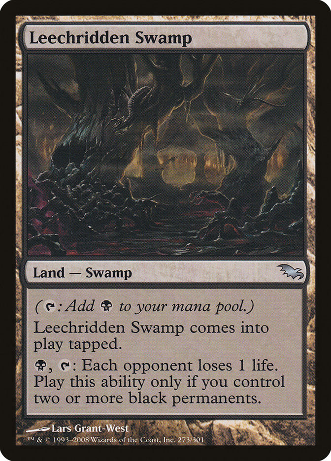 Leechridden Swamp [Shadowmoor] | Clutch Gaming