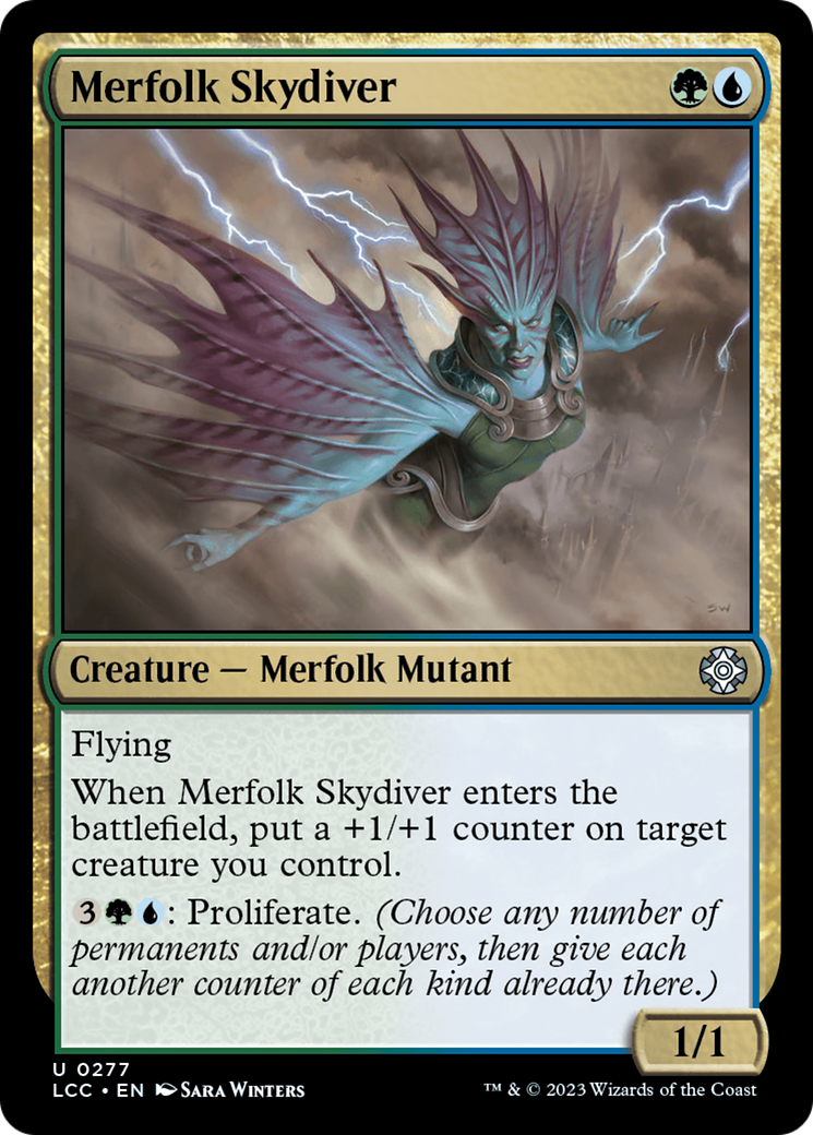 Merfolk Skydiver [The Lost Caverns of Ixalan Commander] | Clutch Gaming