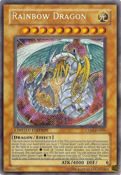 Rainbow Dragon [CT04-EN005] Secret Rare | Clutch Gaming