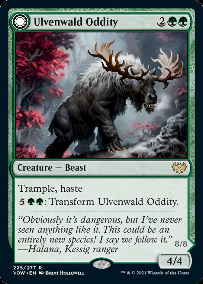 Ulvenwald Oddity // Ulvenwald Behemoth [Innistrad: Crimson Vow] | Clutch Gaming