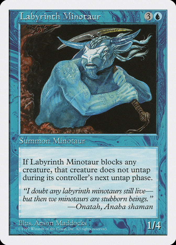 Labyrinth Minotaur [Fifth Edition] | Clutch Gaming