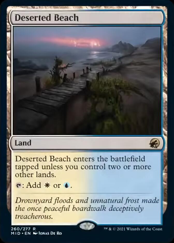 Deserted Beach [Innistrad: Midnight Hunt] | Clutch Gaming