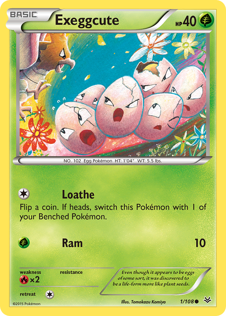 Exeggcute (1/108) [XY: Roaring Skies] | Clutch Gaming