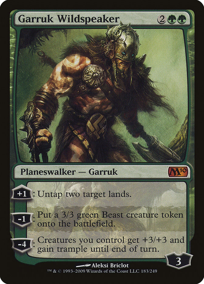 Garruk Wildspeaker [Magic 2010] | Clutch Gaming