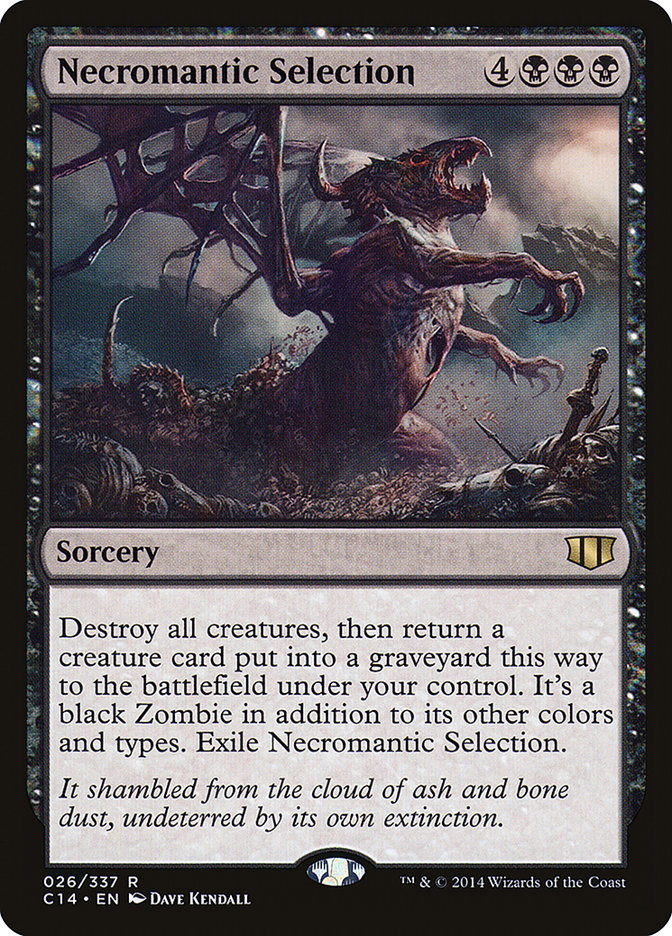 Necromantic Selection [Commander 2014] | Clutch Gaming