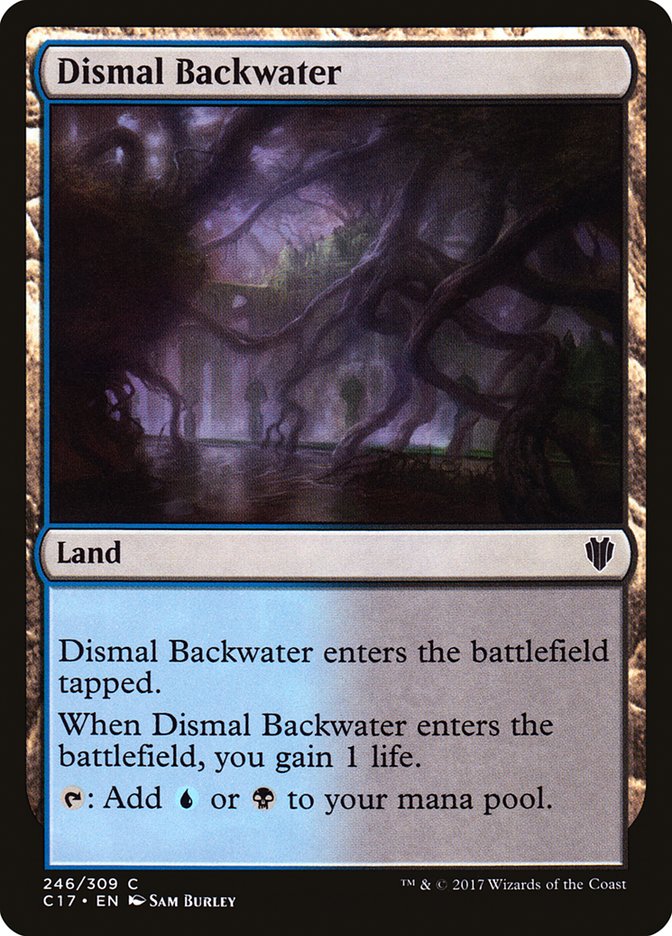 Dismal Backwater [Commander 2017] | Clutch Gaming