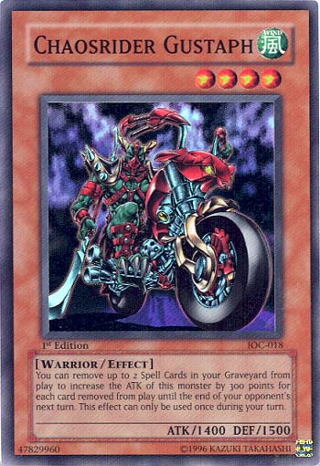 Chaosrider Gustaph [IOC-018] Super Rare | Clutch Gaming