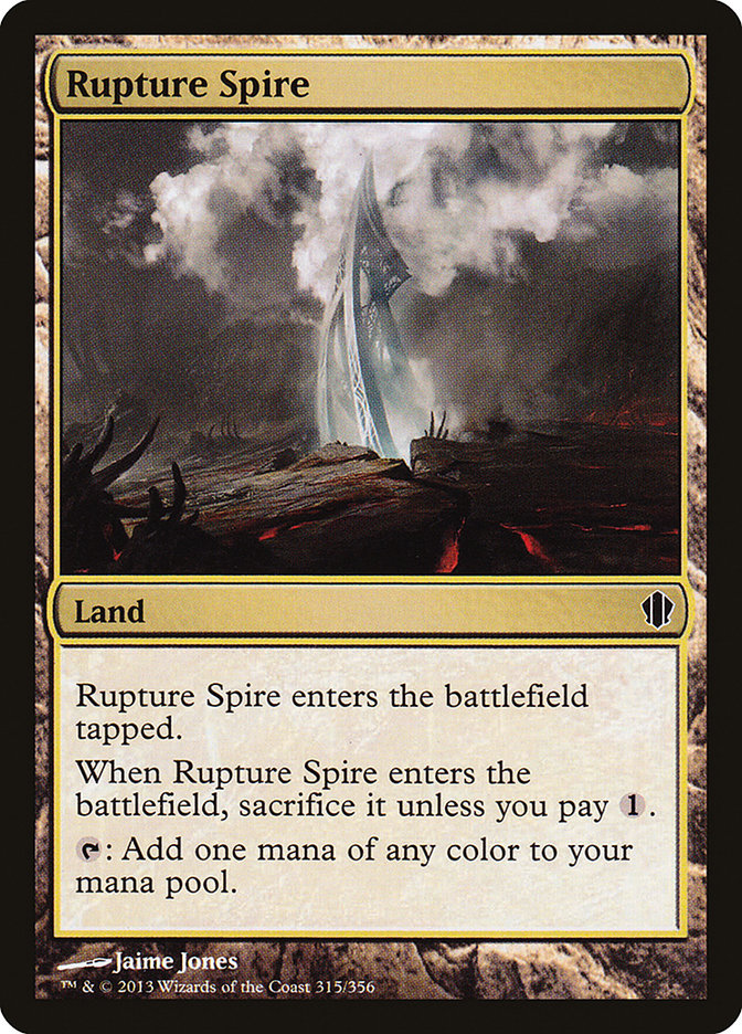 Rupture Spire [Commander 2013] | Clutch Gaming