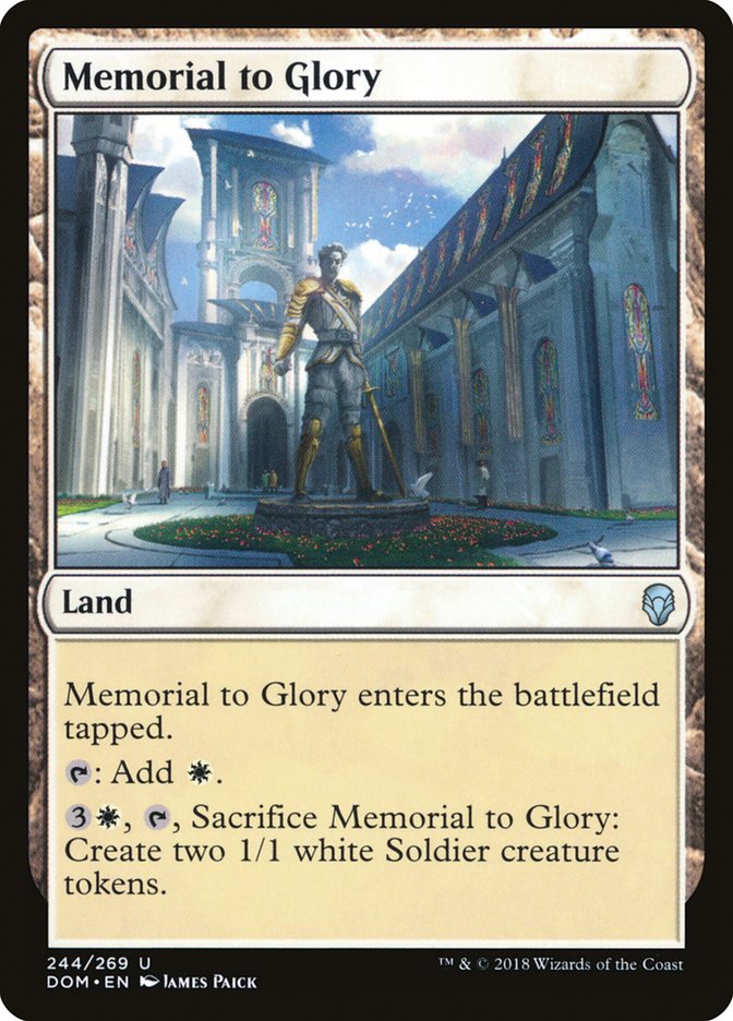 Memorial to Glory [Dominaria] | Clutch Gaming