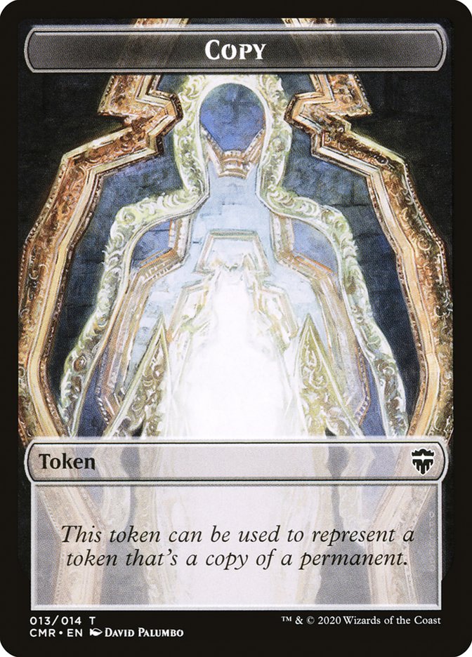 Copy (013) // Treasure Double-Sided Token [Commander Legends Tokens] | Clutch Gaming