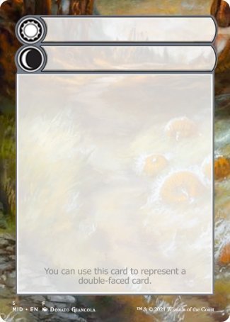 Helper Card (5/9) [Innistrad: Midnight Hunt Tokens] | Clutch Gaming