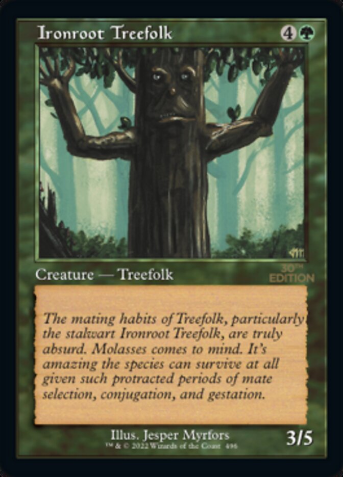 Ironroot Treefolk (Retro) [30th Anniversary Edition] | Clutch Gaming