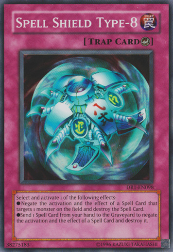 Spell Shield Type-8 [DR1-EN098] Super Rare | Clutch Gaming