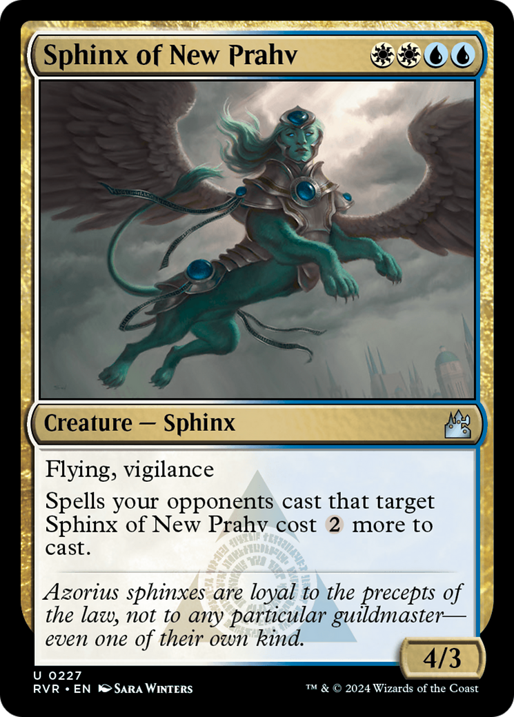 Sphinx of New Prahv [Ravnica Remastered] | Clutch Gaming