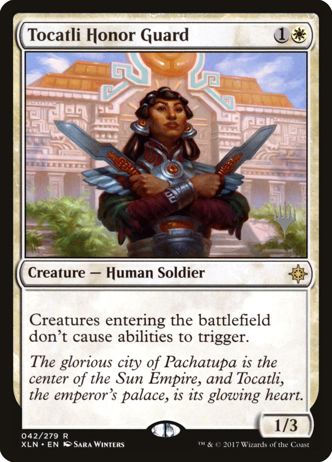 Tocatli Honor Guard (Promo Pack) [Ixalan Promos] | Clutch Gaming