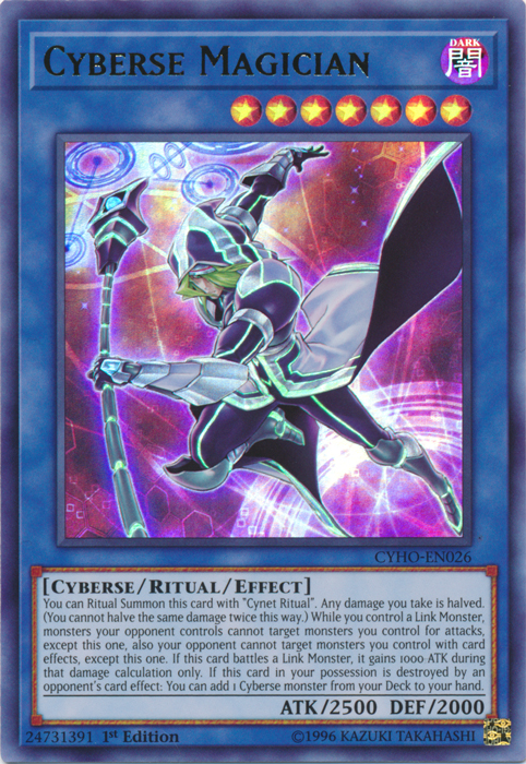 Cyberse Magician [CYHO-EN026] Ultra Rare | Clutch Gaming