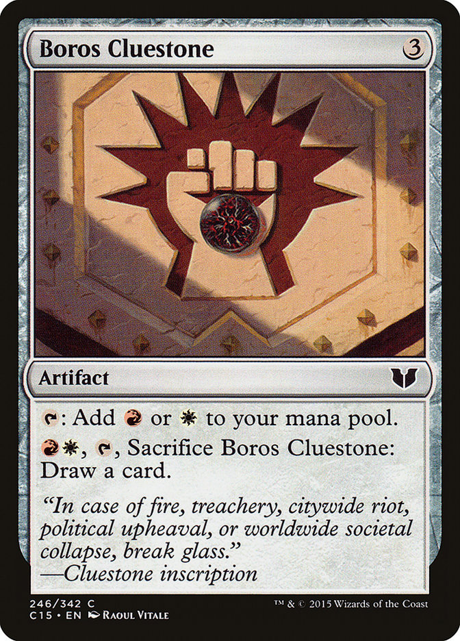 Boros Cluestone [Commander 2015] | Clutch Gaming