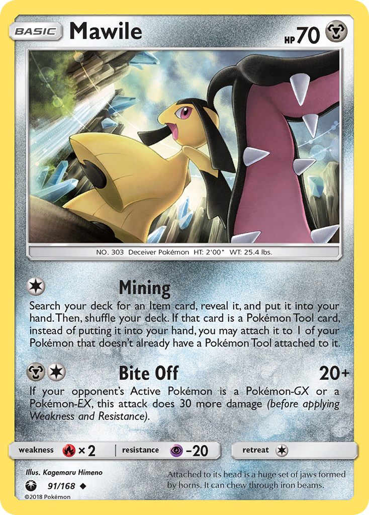 Mawile (91/168) [Sun & Moon: Celestial Storm] | Clutch Gaming