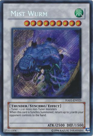 Mist Wurm [HA01-EN023] Secret Rare | Clutch Gaming