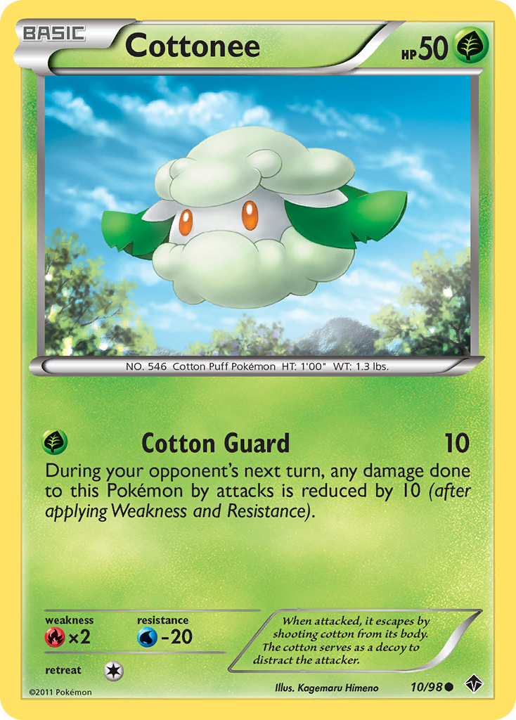 Cottonee (10/98) [Black & White: Emerging Powers] | Clutch Gaming