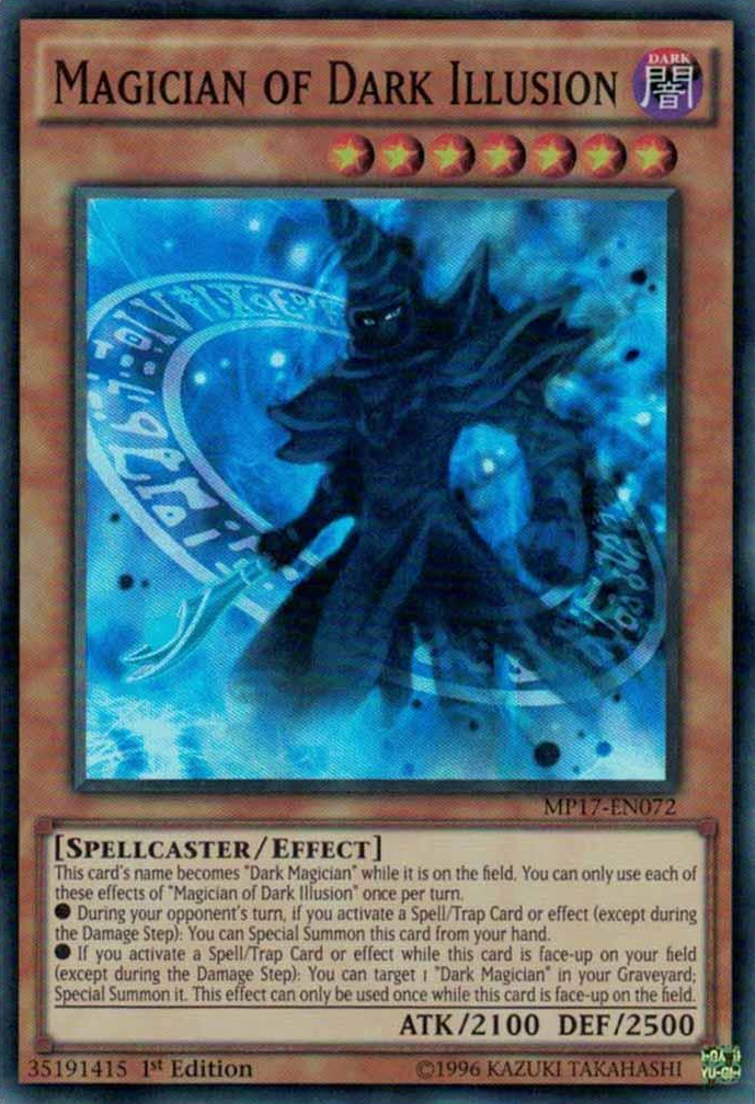 Magician of Dark Illusion [MP17-EN072] Super Rare | Clutch Gaming