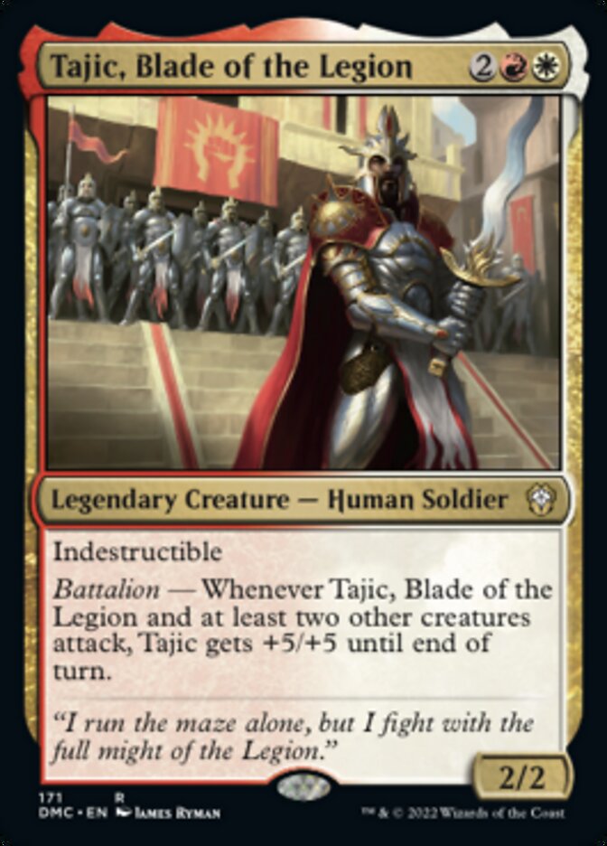 Tajic, Blade of the Legion [Dominaria United Commander] | Clutch Gaming