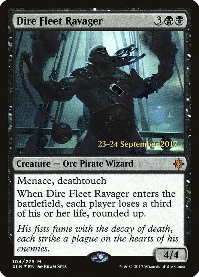 Dire Fleet Ravager [Ixalan Prerelease Promos] | Clutch Gaming