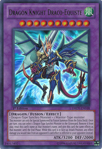 Dragon Knight Draco-Equiste [DREV-EN038] Ultra Rare | Clutch Gaming