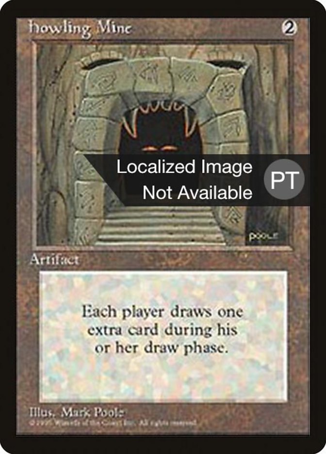 Howling Mine [Fourth Edition (Foreign Black Border)] | Clutch Gaming