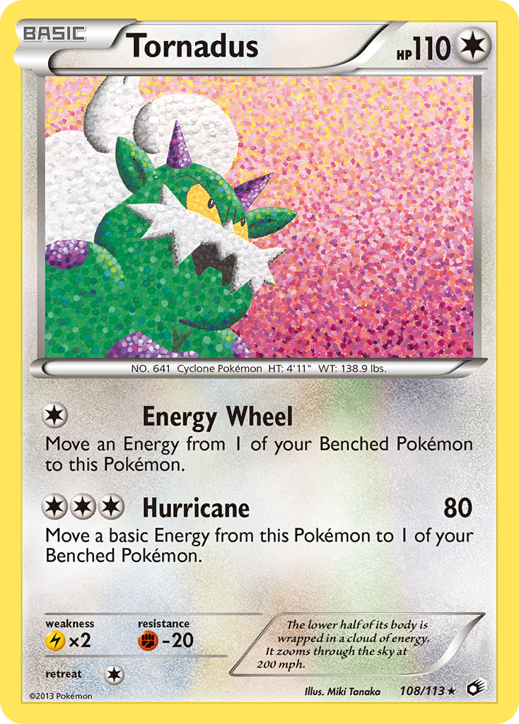 Tornadus (108/113) [Black & White: Legendary Treasures] | Clutch Gaming