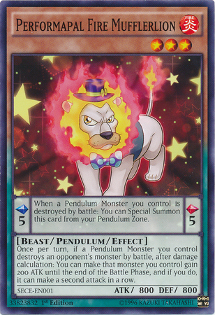 Performapal Fire Mufflerlion [SECE-EN001] Common | Clutch Gaming