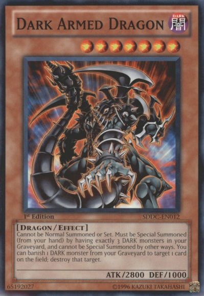 Dark Armed Dragon [SDDC-EN012] Common | Clutch Gaming