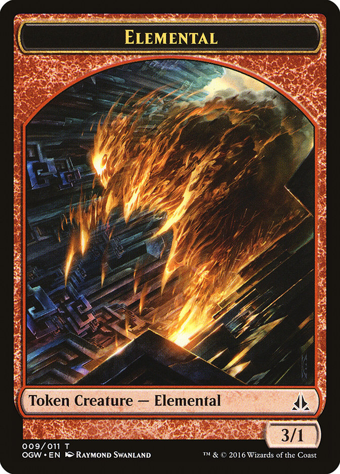 Elemental Token (009/011) [Oath of the Gatewatch Tokens] | Clutch Gaming