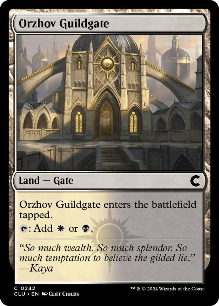 Orzhov Guildgate [Ravnica: Clue Edition] | Clutch Gaming