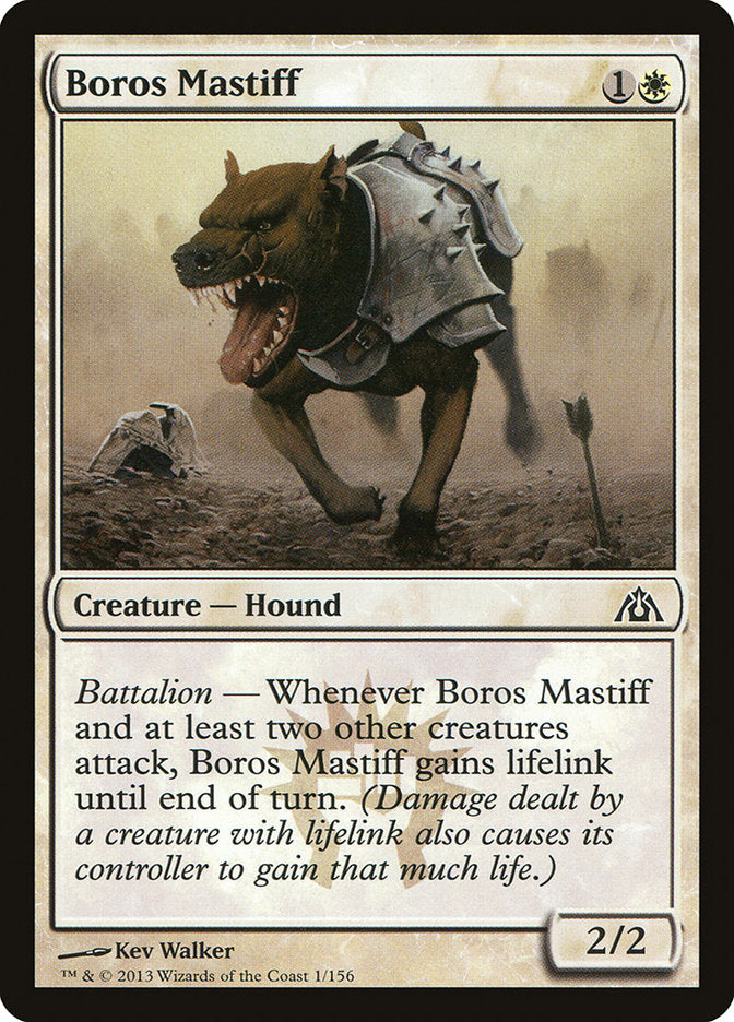 Boros Mastiff [Dragon's Maze] | Clutch Gaming