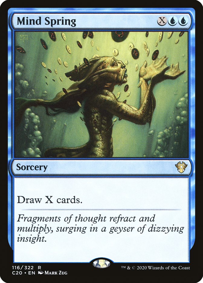 Mind Spring [Commander 2020] | Clutch Gaming