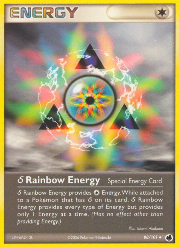 Rainbow Energy (88/101) (Delta Species) [EX: Dragon Frontiers] | Clutch Gaming