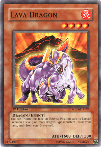 Lava Dragon [RGBT-EN037] Common | Clutch Gaming