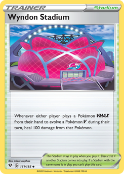 Wyndon Stadium (161/185) [Sword & Shield: Vivid Voltage] | Clutch Gaming