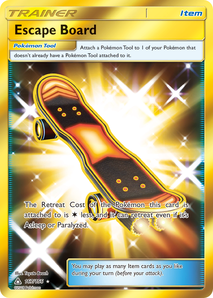 Escape Board (167/156) [Sun & Moon: Ultra Prism] | Clutch Gaming