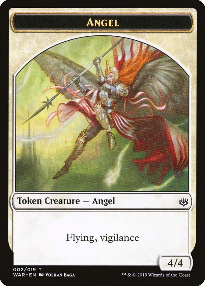 Angel Token [War of the Spark Tokens] | Clutch Gaming