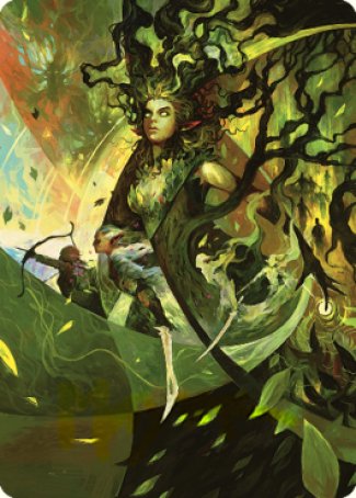 Titania's Command Art Card [The Brothers' War Art Series] | Clutch Gaming