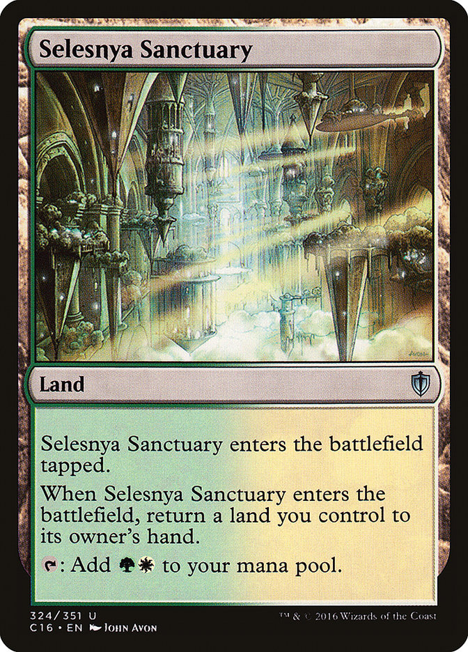 Selesnya Sanctuary [Commander 2016] | Clutch Gaming