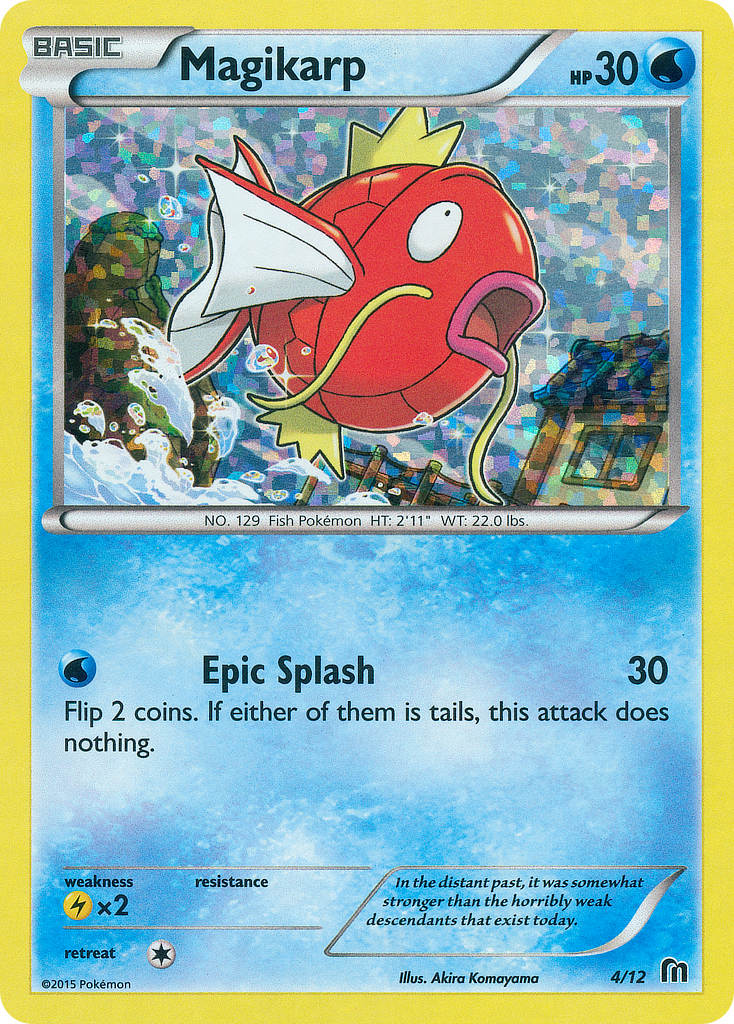 Magikarp (4/12) [McDonald's Promos: 2016 Collection] | Clutch Gaming