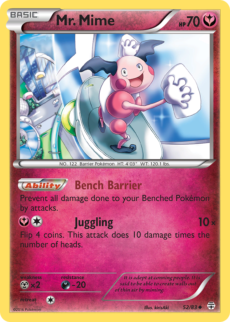 Mr. Mime (52/83) [XY: Generations] | Clutch Gaming