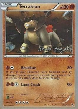Terrakion (73/101) (Terraki-Mewtwo - Shuto Itagaki) [World Championships 2012] | Clutch Gaming