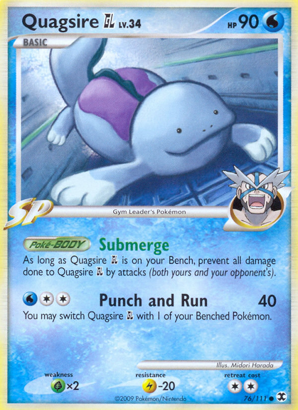 Quagsire GL (76/111) [Platinum: Rising Rivals] | Clutch Gaming