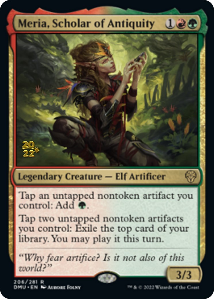 Meria, Scholar of Antiquity [Dominaria United Prerelease Promos] | Clutch Gaming