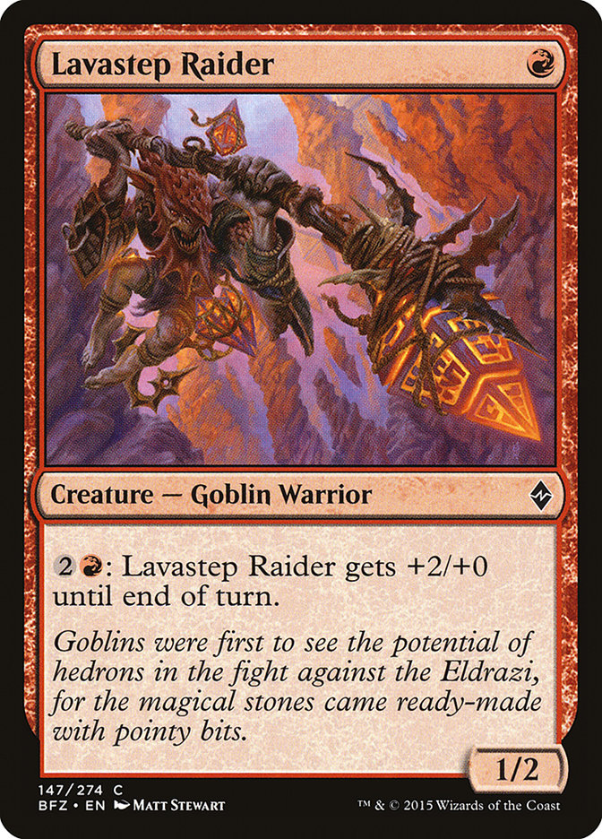 Lavastep Raider [Battle for Zendikar] | Clutch Gaming