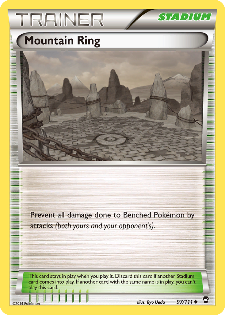 Mountain Ring (97/111) [XY: Furious Fists] | Clutch Gaming